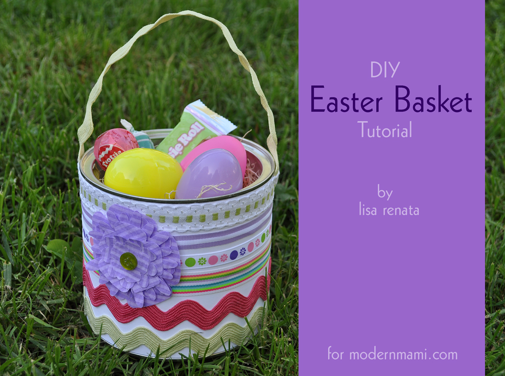 DIY Easter Basket Kids Craft | modernmami™